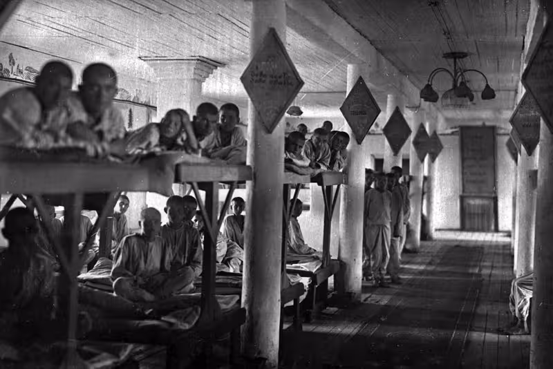 detenuti in un Gulag sovietico