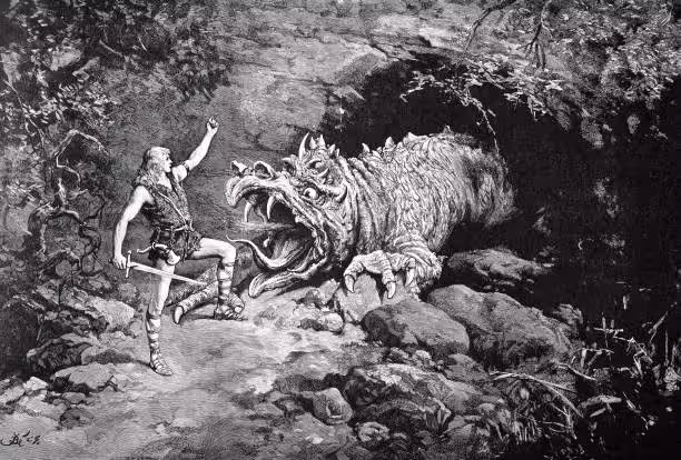 Sigfrido e il drago Sigfrido e il drago