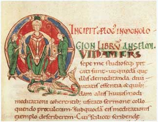 Incipit del Monologion
