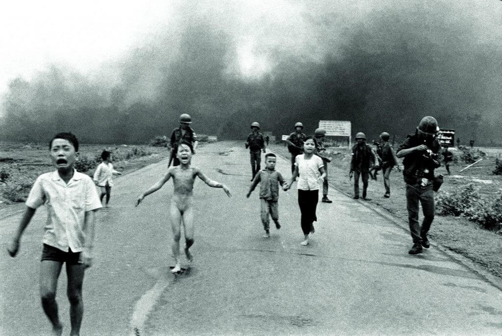 una delle piu' famose immagini della guerra in Vietnam